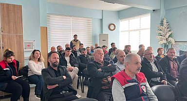 Bozdoğanlı üreticiler, tarım sigortaları hakkında bilgilendirildi