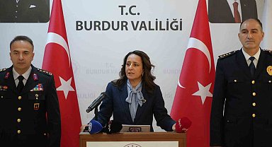 Burdur'da Aralık ayında 261 asayiş olayı yaşandı, 5 terör operasyonu yapıldı