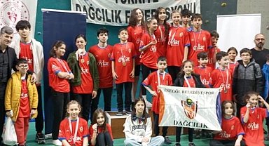 Bursa İnegöllü dağcılardan 40 madalya