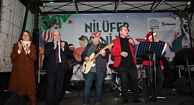 Bursa Nilüfer 2025'i coşku ile karşıladı
