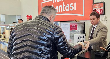 Bursa Osmangazi'de kandil simitleri Başkan Aydın'dan