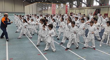 Bursa Osmangazi'de karate eğitim semineri