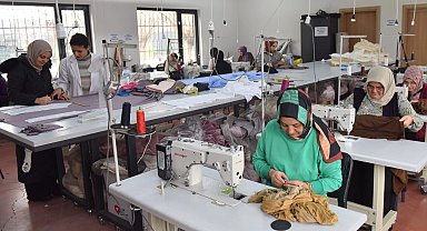 Bursa Yıldırım'da kadınlardan aile bütçelerine katkı