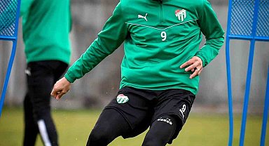 Bursaspor'da Ergene Velimeşe Spor maçı hazırlıkları devam ediyor