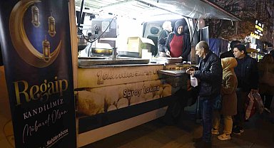Büyükşehir kandil sebebiyle 19 ilçede lokma ikram etti
