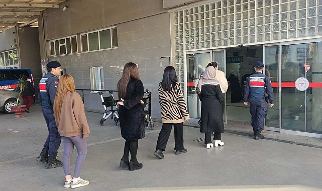 Çalışma izni olmayan 5 yabancı uyruklu şahıs yakalandı