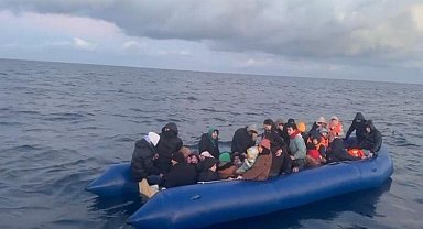 Çanakkale açıklarında 46 kaçak göçmen kurtarıldı