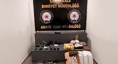 Çanakkale'de 'Arıkovan' operasyonuyla organize suç örgütü çökertildi