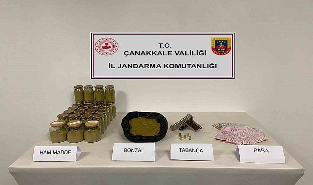 Çanakkale'de jandarmadan uyuşturucu operasyonuna 4 gözaltı