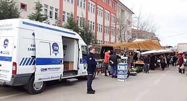Canik'te zabıta ekipleri, bir yılda 3 bin 673 denetim gerçekleştirdi