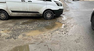 Çerkezköy'de lağım suları mahalleliyi isyan ettirdi