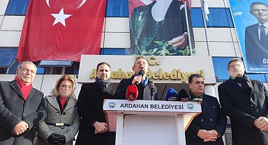 CHP Genel Başkanı Özel: "Ardahan Doğu Ekspresi'ni bekliyor"