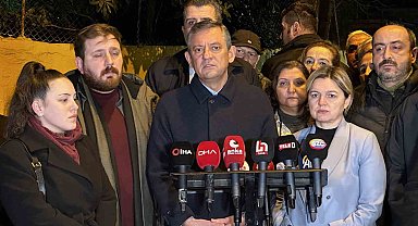CHP Genel Başkanı Özel: "Rıza Başkanımızın tutuklanması hepimizi derinden üzdü, sarstı"