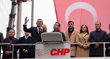 CHP Genel Başkanı Özel: "Rıza için İstanbul için adalet istiyoruz"