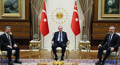 Cumhurbaşkanı Erdoğan, Barzani'yi kabul etti