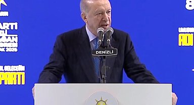 Cumhurbaşkanı Erdoğan Denizli'de... Hedeflerimizle aramıza kimse giremez