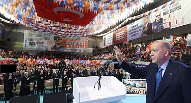 Cumhurbaşkanı Erdoğan: "Halep Kalesi'ne asılan ay yıldızlı sancak CHP'ye niye dokunuyor"