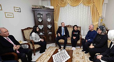Cumhurbaşkanı Erdoğan'dan Malatya'da Uludağ ailesine ziyaret
