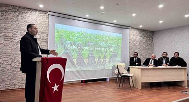 Demirözü'nde pancar çiftçilerinin sorunları toplantıda görüşüldü
