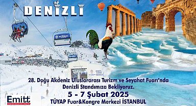 Denizli Büyükşehir, EMITT 2025'te Denizli'nin Doğal güzelliklerini tanıtacak
