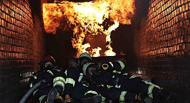 Denizli itfaiyesi gecen yıl 7 bin 497 olay müdahale etti