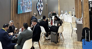 Denizli'nin ev tekstili ürünleri Almanya fuarında dünyaya tanıtılıyor