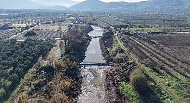 Derbent Mahallesinde dere geçişleri güvenli hale geldi