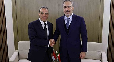 Dışişleri Bakanı Fidan, Mısırlı mevkidaşıyla görüştü