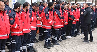Diyarbakır'da 217 AFAD personeli peç taktı