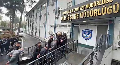 Diyarbakır'da Aralık ayında polis tarafından yakalanan 165 kişi tutuklandı