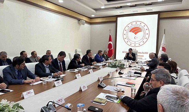 Diyarbakır'da Kuraklık İl Kriz Merkezi toplantısı yapıldı
