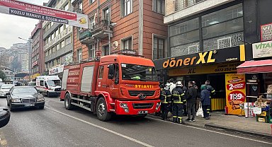 Dönercide fritözden çıkan yangın korkuttu