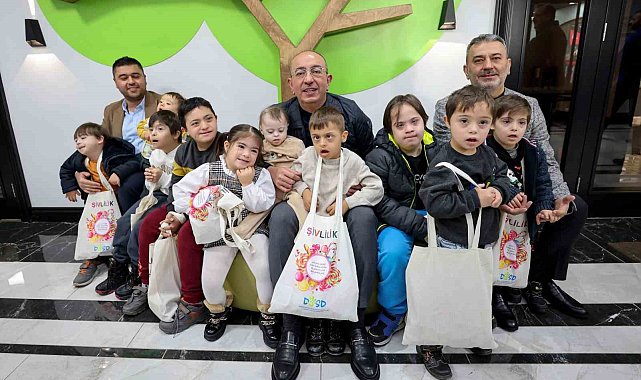 DOSD Meram'ın özel çocuklarıyla Şivlilik toplayan Başkan Kavuş hastanedeki çocukları da unutmadı