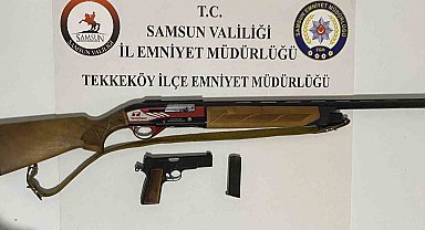 Düğün salonunda silahlı kavga paniği