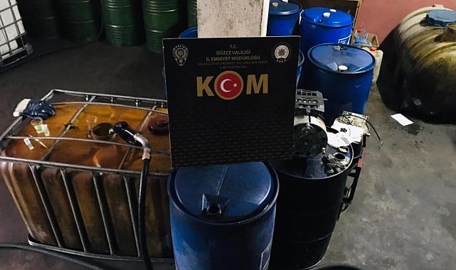 Düzce'de kaçakçılara göz açtırılmadı