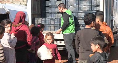 Düzce'den Suriye'ye ilk yardım tırı ulaştı