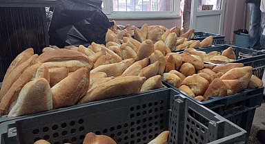 Edirne Keşan'da binlerce ekmek