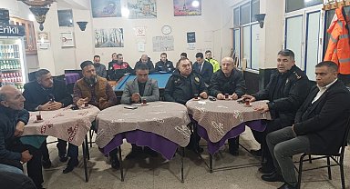 Edirne Keşan'da güvenlik 'Yenimescit Mahallesi'nde konuşuldu