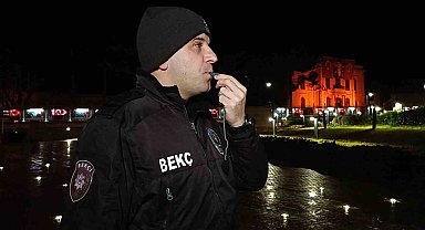 Edirne'de "Gece Kartalları" ıssız sokakların sesi oluyor