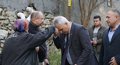 Edremit Belediyesi'nden taziye ziyareti