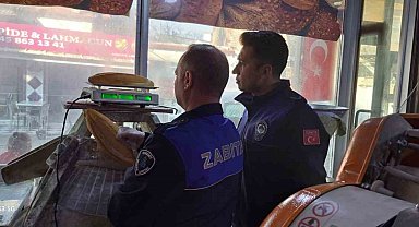 Edremit'te ekmek fırınlarına zabıta denetimi