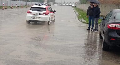 Efeler İlçe Milli Eğitim Müdürü Özcan, MTSK direksiyon sınavını inceledi