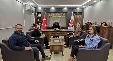 Elazığ Medilines Hastanesi yönetimi, FHGC ile bir araya geldi