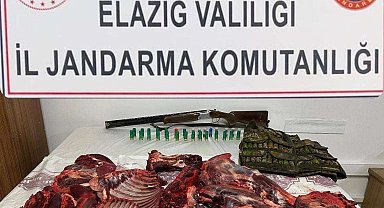 Elazığ'da dağ keçisini avlayan şahsa 650 bin lira ceza kesildi