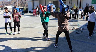 Elazığ'da kış kampı coşkusu