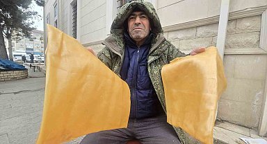 Elazığ'da özel toprakla mayalanan kış tatlısı 'pestil' tezgahlarda