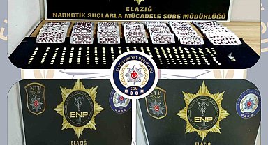 Elazığ'da uyuşturucu operasyonu: 5 tutuklama