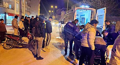 Elektrikli bisiklet devrildi: 1 ağır yaralı