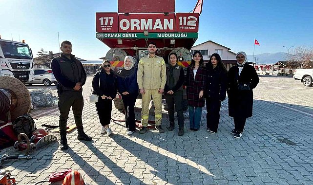 Emet MYO'da, "Alevlerin Ardında" isimli yangınla mücadeleye dair etkinlik