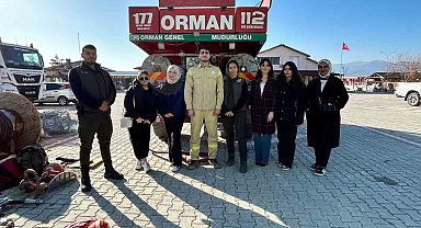 Emet MYO'da, "Alevlerin Ardında" isimli yangınla mücadeleye dair etkinlik